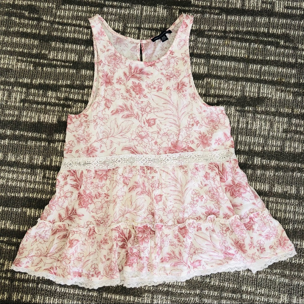 American Eagle Boho Flowy Tank